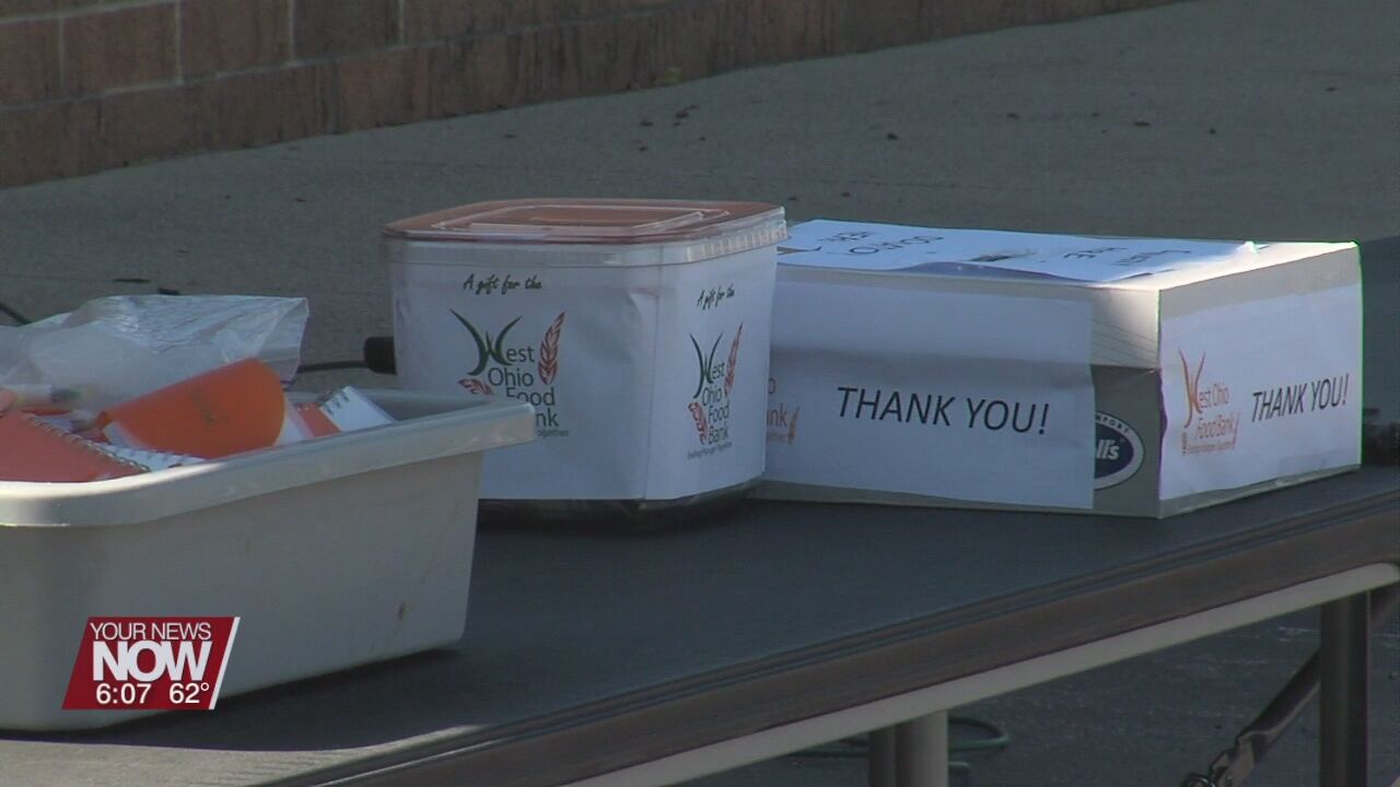 West Ohio Food Bank holds drive-thru donation event